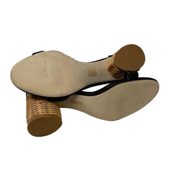 Jeffrey Campbell for Anthropologie Orla Basket Heel Sandals Size 7.5 NWOB - Picture 6 of 7